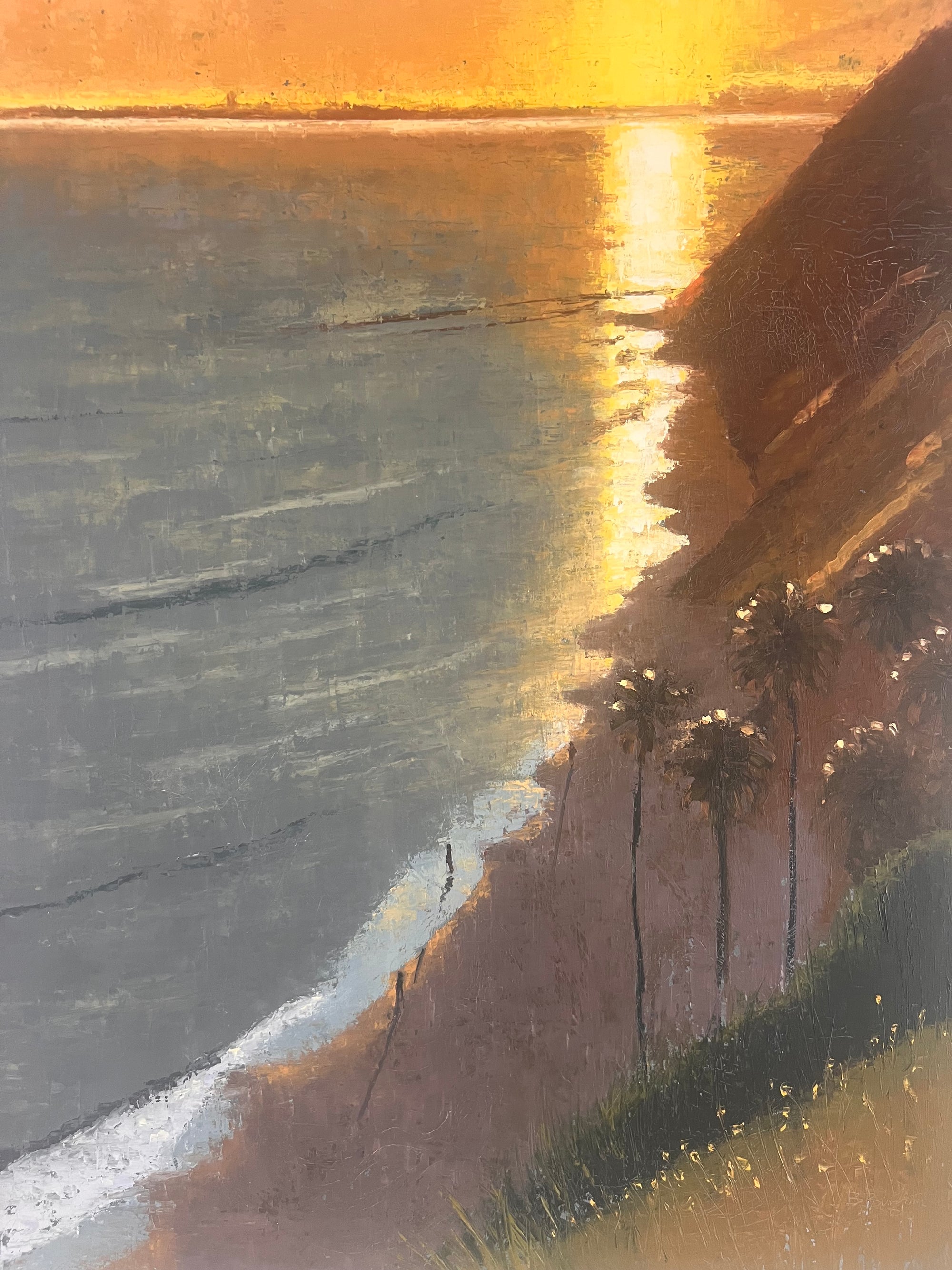 Sunset at Douglas - Beatris Burgoin