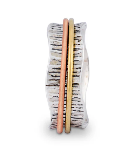 Rhythm Ridge Spinning Ring - Ritual - C