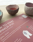 Meditative Art Clay Kit + Self-Care Meditations and Projects