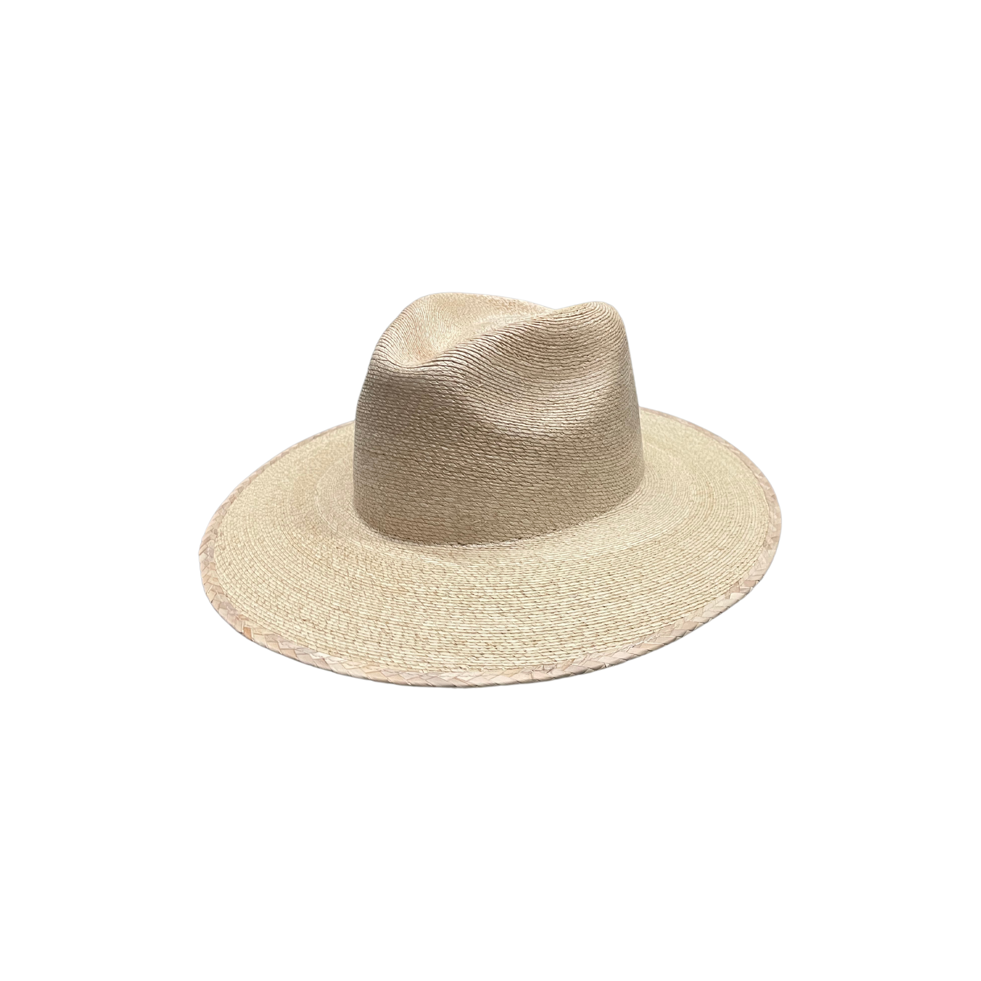 Fine Palm Leaf Rancher Brim Hats: Large