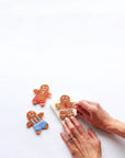 Mini Gingerbread Cookie Felting Craft Kit