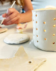 Holiday Luminaries Clay Date Activity Kit- Clay Kit for Two