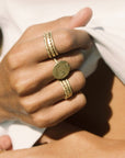 Luna Ring | Jewelry Gold Gift Waterproof