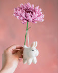 SUNNY BUNNY FELT ORNAMENT | Handcrafted in Nepal