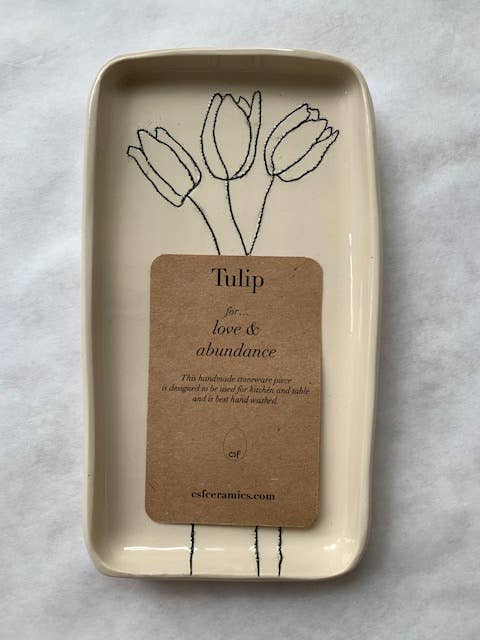 Small Tray: Tulip