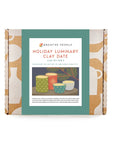 Holiday Luminaries Clay Date Activity Kit- Clay Kit for Two