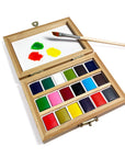 Elseware watercolors - bamboo box - case