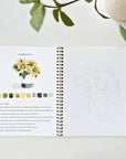 bouquets watercolor workbook