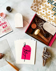 Geometric Magnolia Wood Block Printing kit