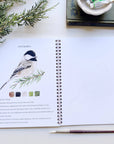 birds watercolor workbook