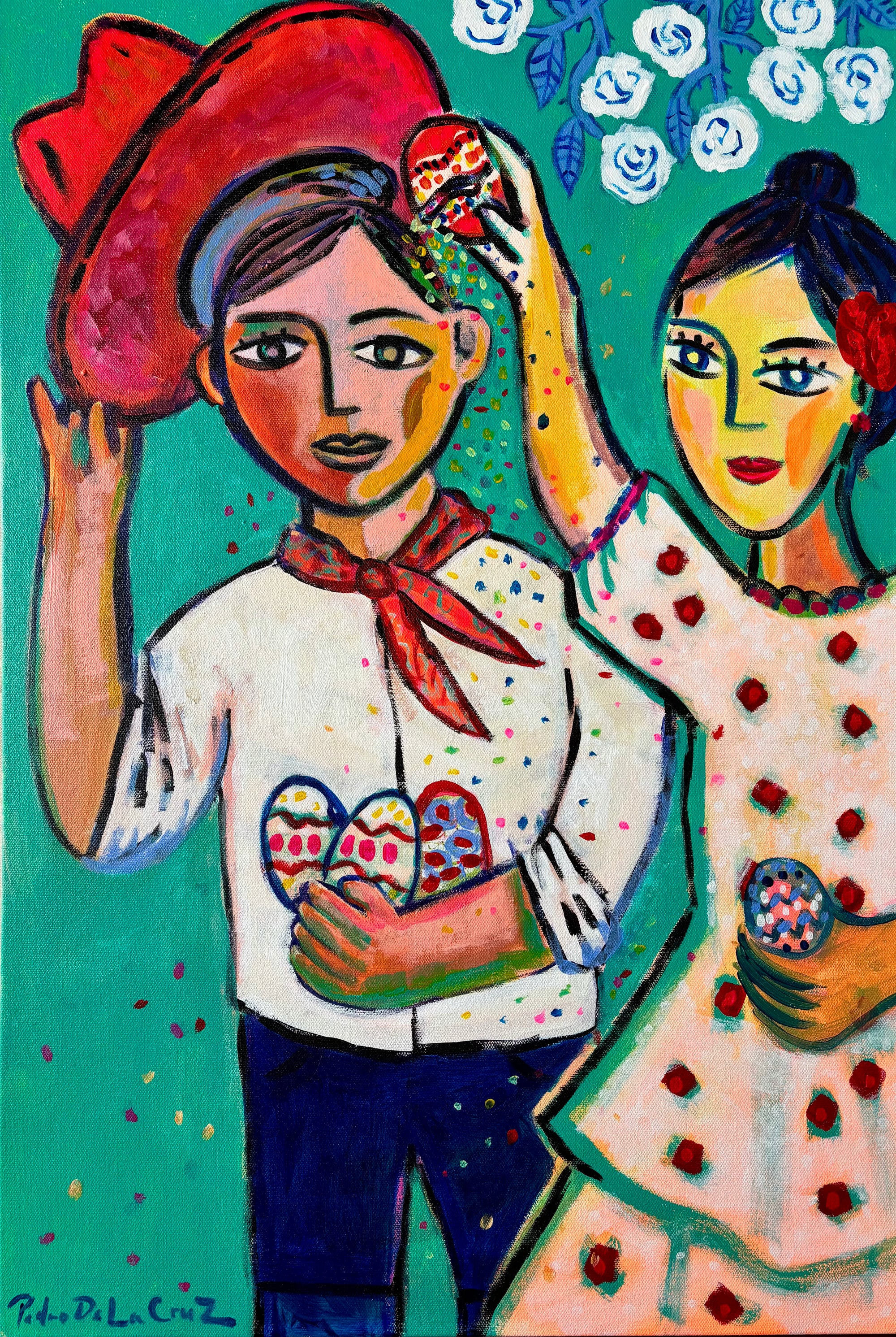 Pedro De La Cruz - Cascarones y las Rosas Blancas