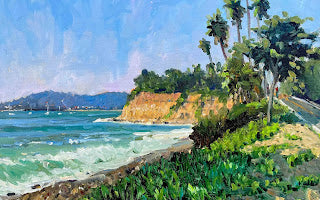Brad Betts - Cliffs off Montecito