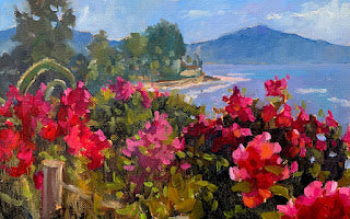 Brad Betts -Flowers on Channel Drive