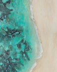 Viridian Shores 1 & 2 (Diptych)- Lucia de Miguel