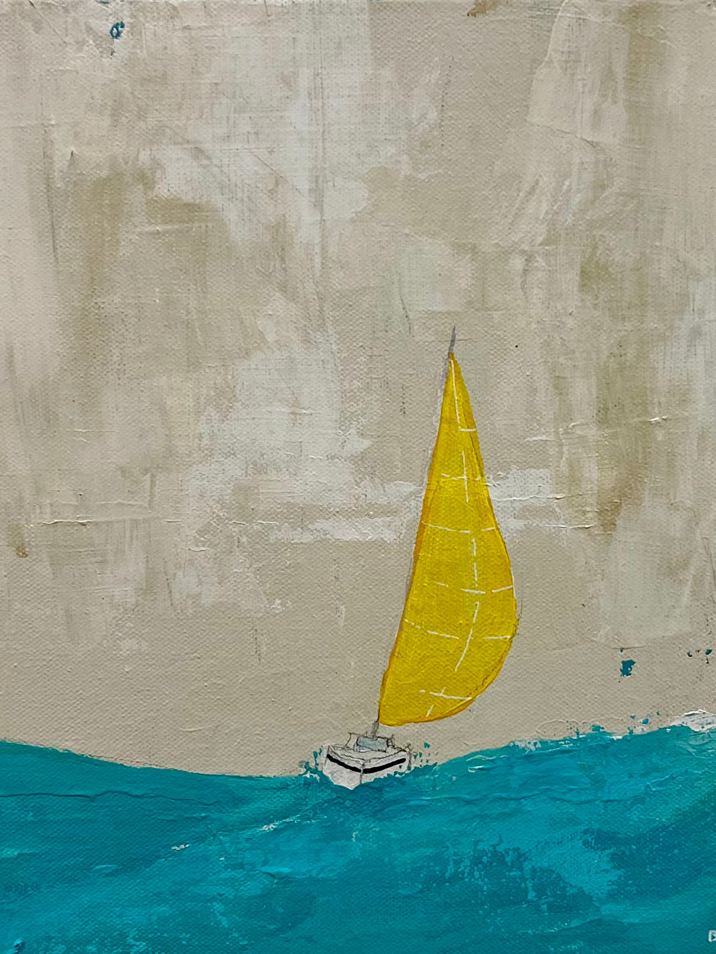 Saturday Sail by John Baran