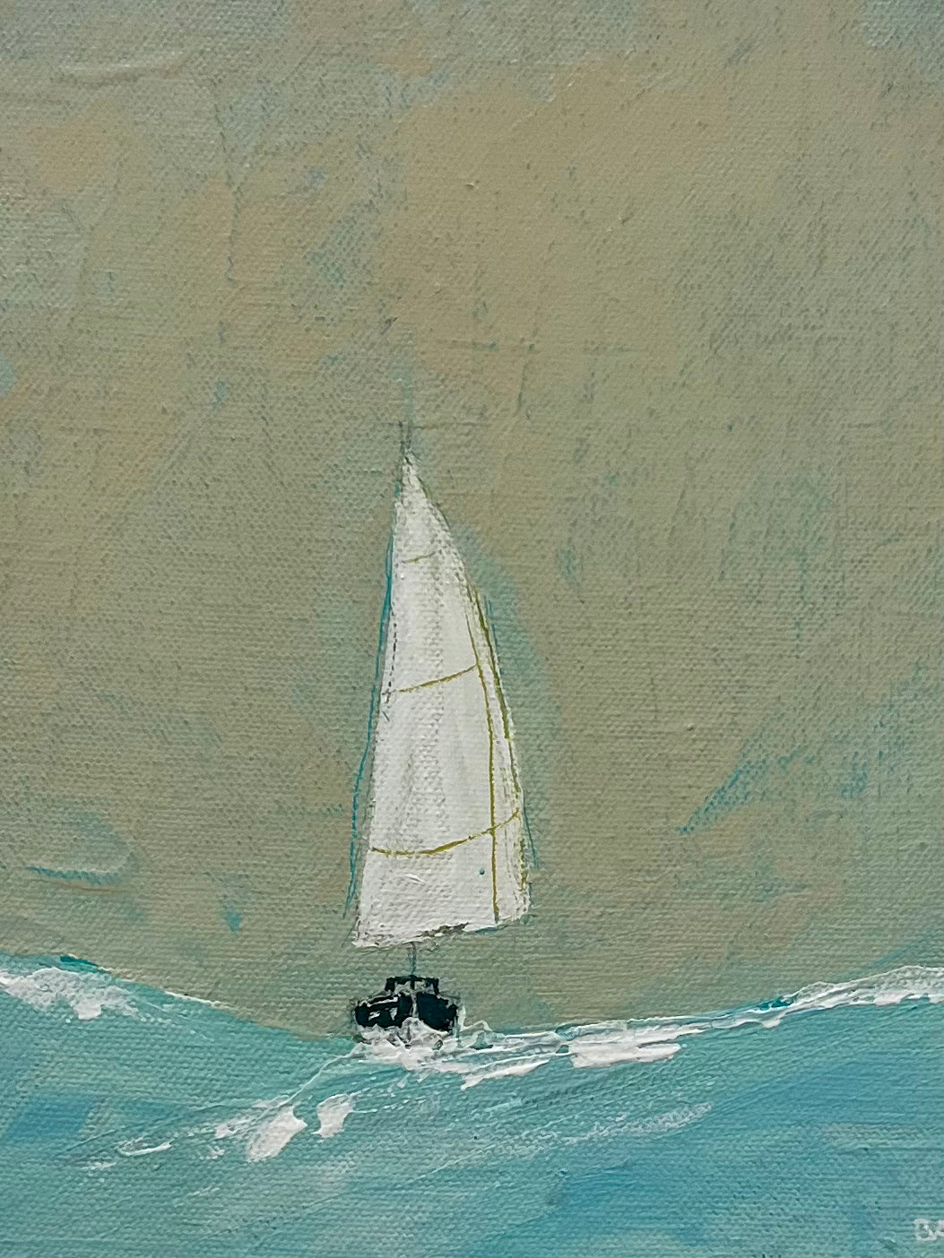 Solo Sail by John Baran