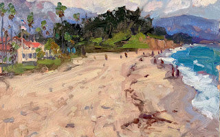 Brad Betts -Morning Walk, East Beach