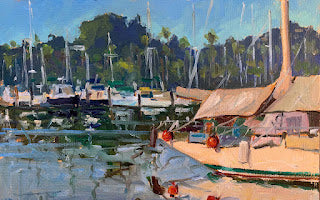 Brad Betts -Morning at the Marina