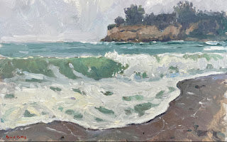 Brad Betts -Sea Foam at Leadbetter Beach