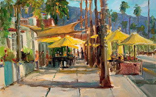 Brad Betts -Yellow Umbrellas