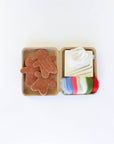 Mini Gingerbread Cookie Felting Craft Kit