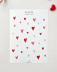 valentine sticker sheets