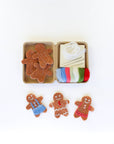 Mini Gingerbread Cookie Felting Craft Kit