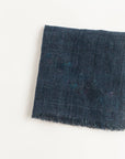 Stone Washed Linen Cocktail Napkins | 12" x 12": Navy