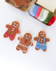 Mini Gingerbread Cookie Felting Craft Kit