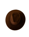 Vegan Suede Rancher Hat: Black