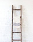Riviera Striped Cotton Hand Towel | Handwoven in Ethiopia: Natural with Navy