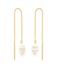 Pearl Threader Earrings